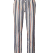 Cozy Comfort Cotton Drawstring Pajama Pants | Redwood Stripe 75723-3043